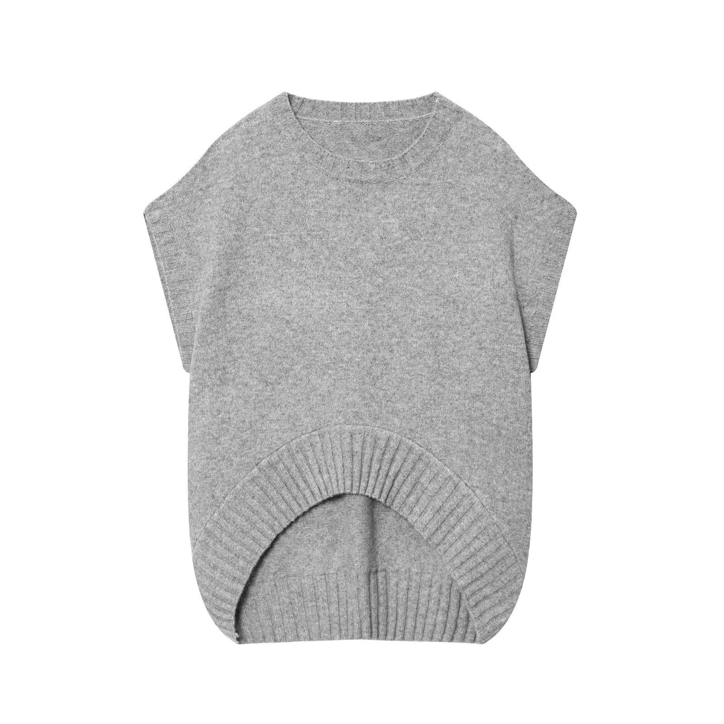 knitted vest — variant_front