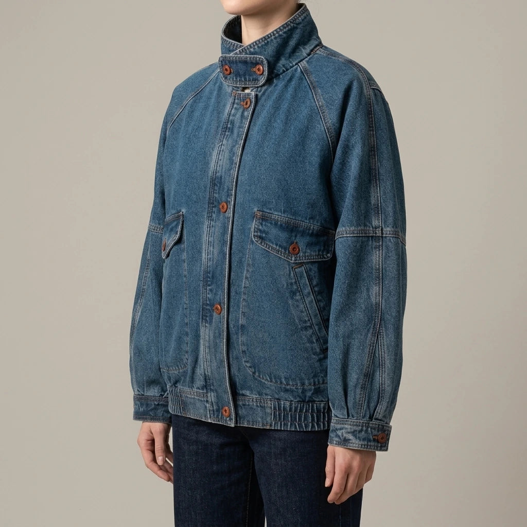 denim jacket — lifestyle