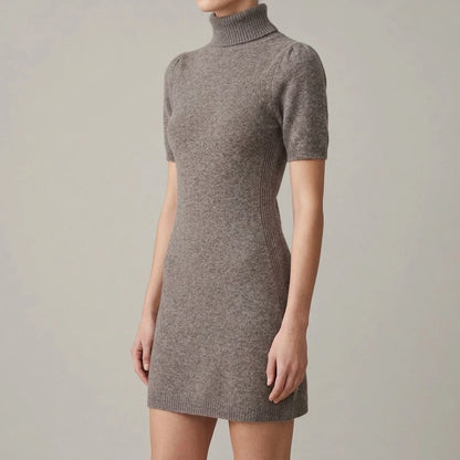 Spring Knitted Mini Dress — lifestyle