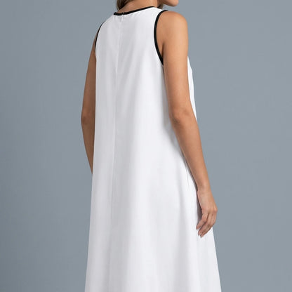 New popular solid color summer new vest long dress — lifestyle