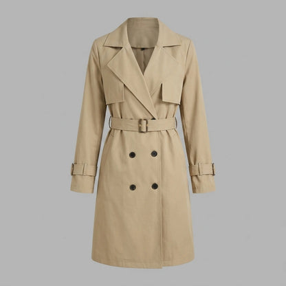 Women's lightweight trench coat — variant_front