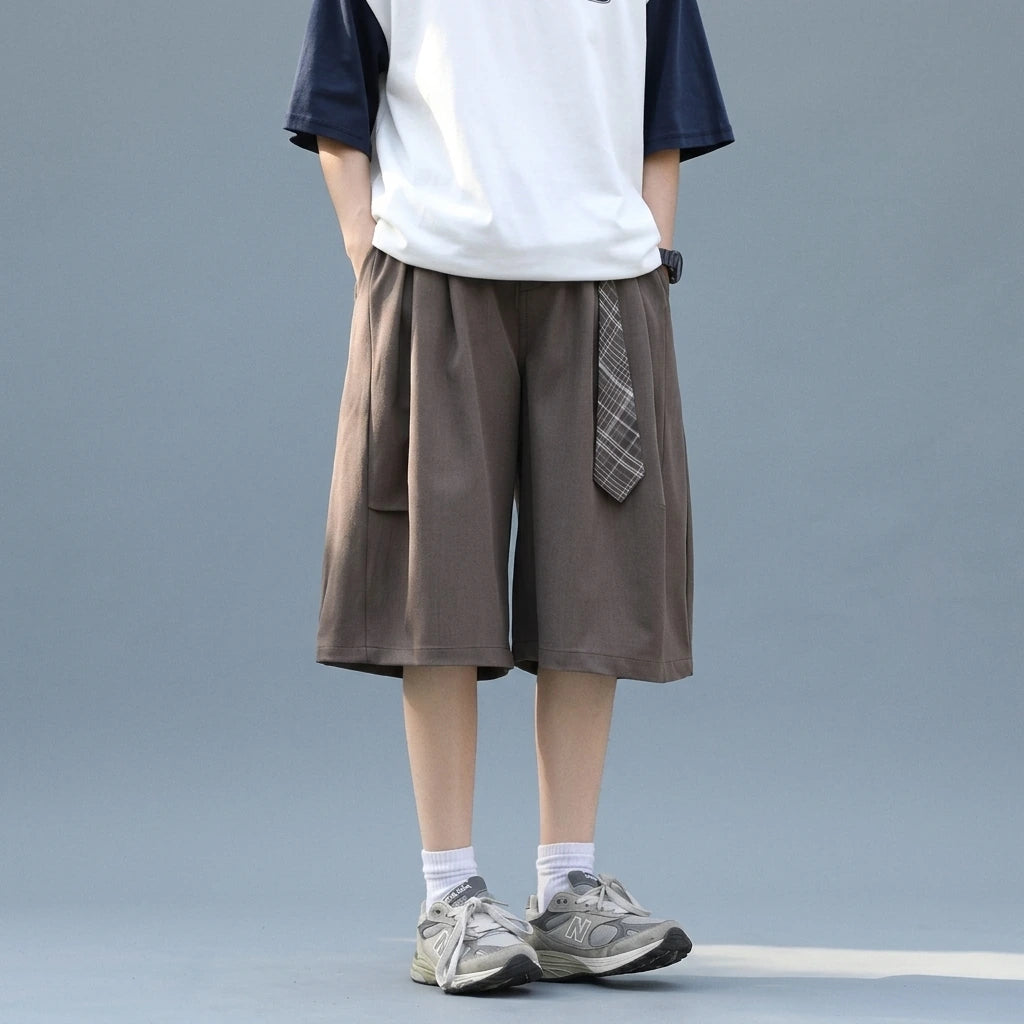 Retro Loose A-line Pleated Tailored Trousers — lifestyle_lead