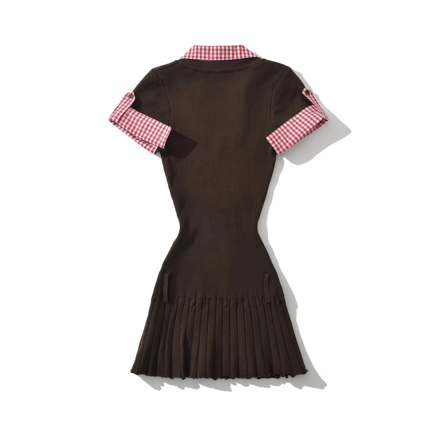 Splicing Knitted Sweater Dress — variant_front