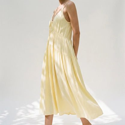 Summer hot girl pleated dress — lifestyle_lead
