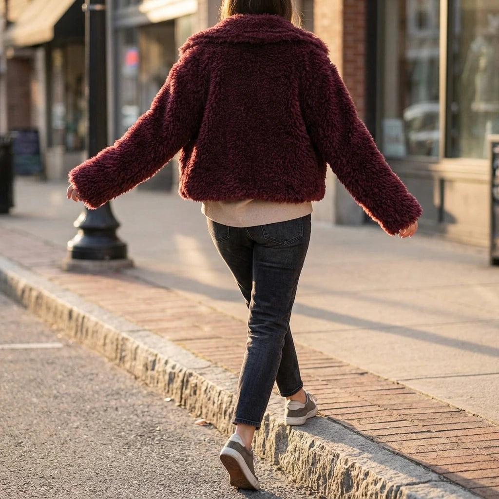 furry coat — lifestyle