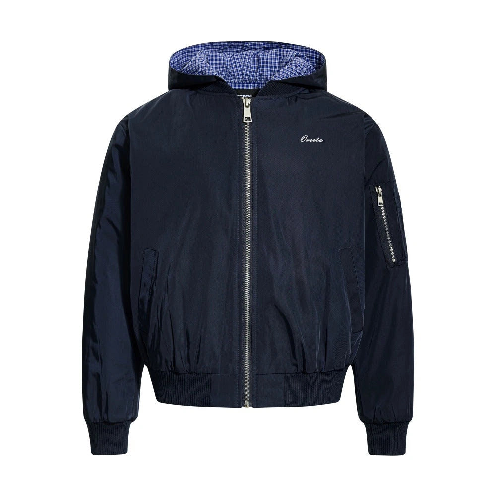 Cotton padded thick hooded jacket — variant_front