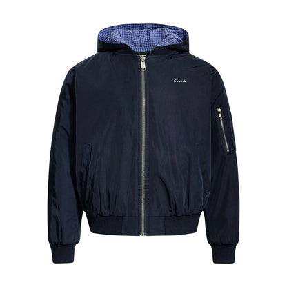 Cotton padded thick hooded jacket — variant_front