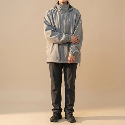 Outdoor Mountain Waterproof Softshell Loose Jacket — lifestyle