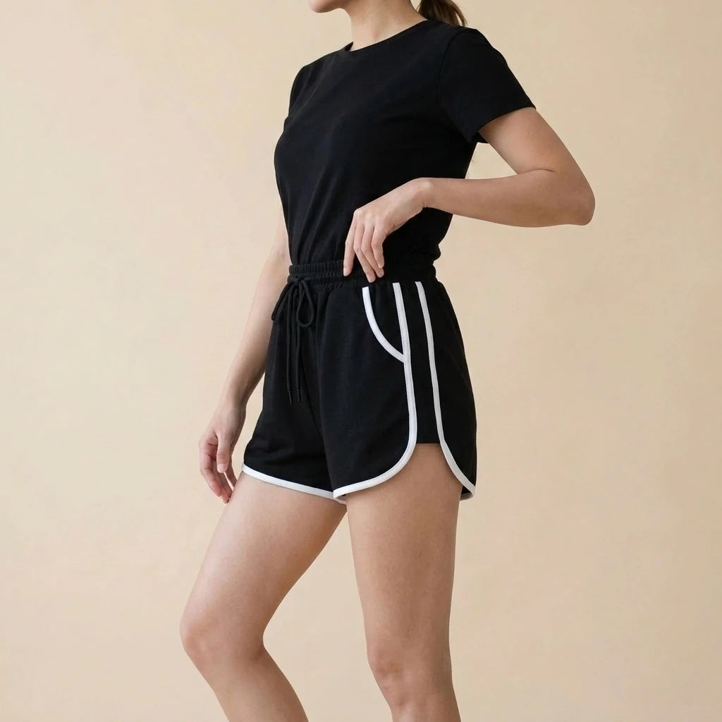 Style Casual Sports Shorts for Women, Loose and Comfortable Lounge Pants, Wide-Leg Shorts — variant_lifestyle_black__style-casual-sports-shorts-for-women-loose-and-comfortable-lounge-pants-wide-leg-shorts_lifestyle_natural_03_03.webp