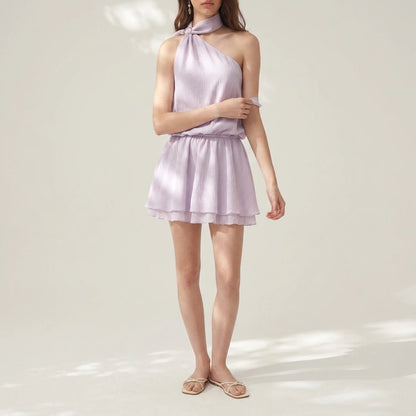 Off shoulder women's dress — lifestyle
