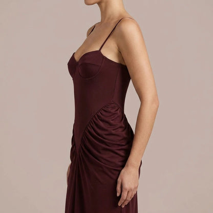 Wrinkled corset dress for women in summer — lifestyle_lead