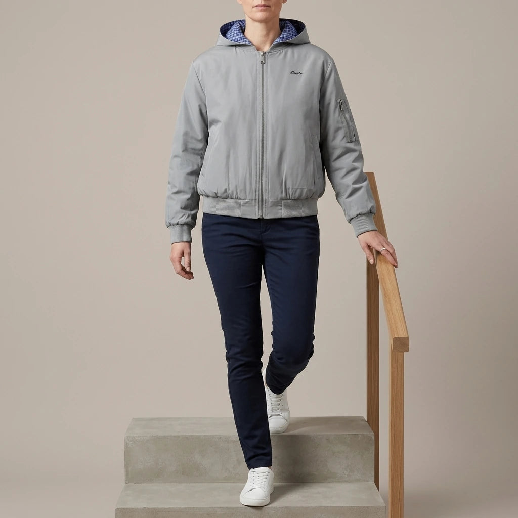 Cotton padded thick hooded jacket — lifestyle_lead