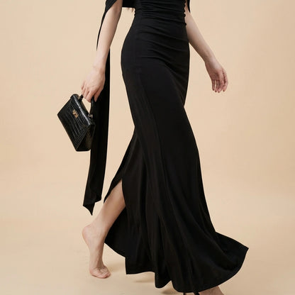 Daily set women's summer simple long skirt — lifestyle