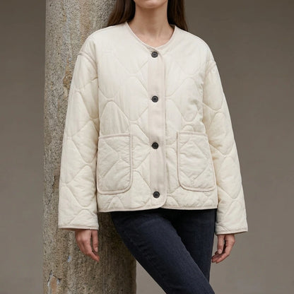quilted jacket — lifestyle