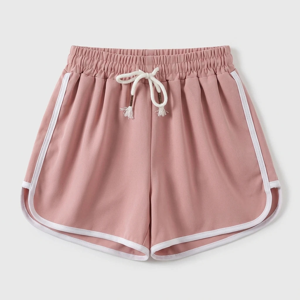 2026 Summer New Women Outdoor Sports and Fitness Shorts Korean Edition Sexy High Waist Yoga Casual Wide Leg Home Sleepers — variant_front