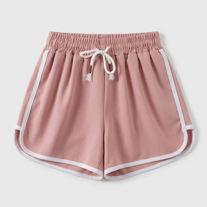 2026 Summer New Women Outdoor Sports and Fitness Shorts Korean Edition Sexy High Waist Yoga Casual Wide Leg Home Sleepers — variant_front