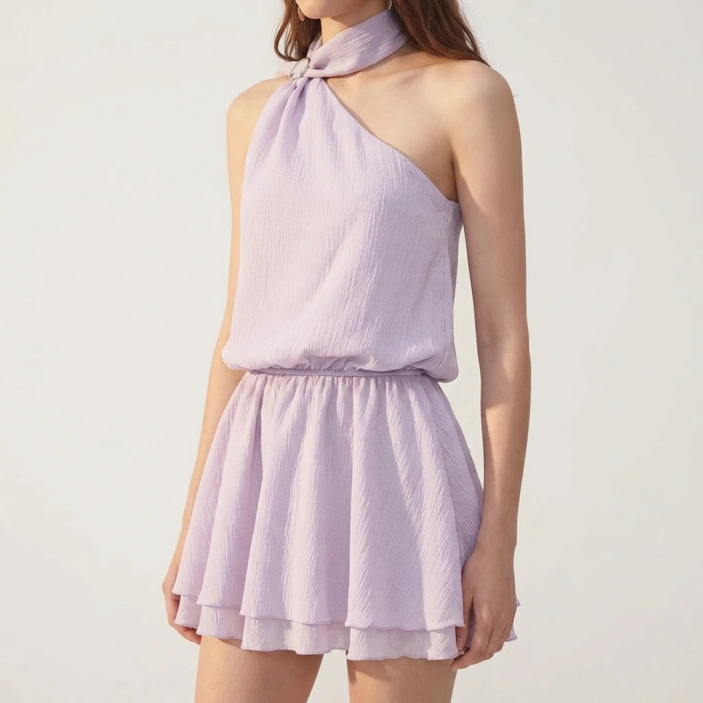 Off shoulder women's dress — lifestyle