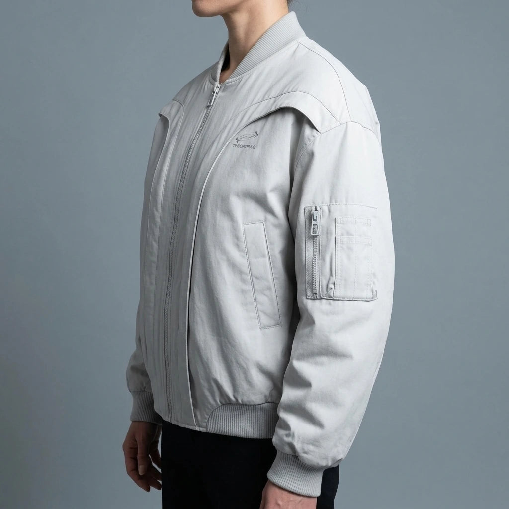 cotton coat — lifestyle