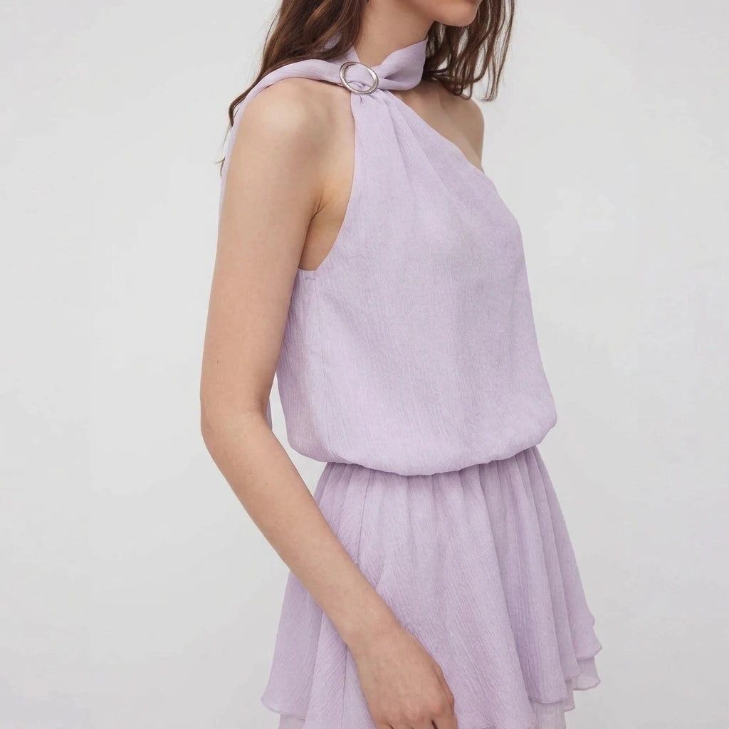Off shoulder women's dress — lifestyle