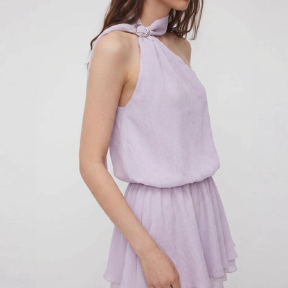 Off shoulder women's dress — lifestyle