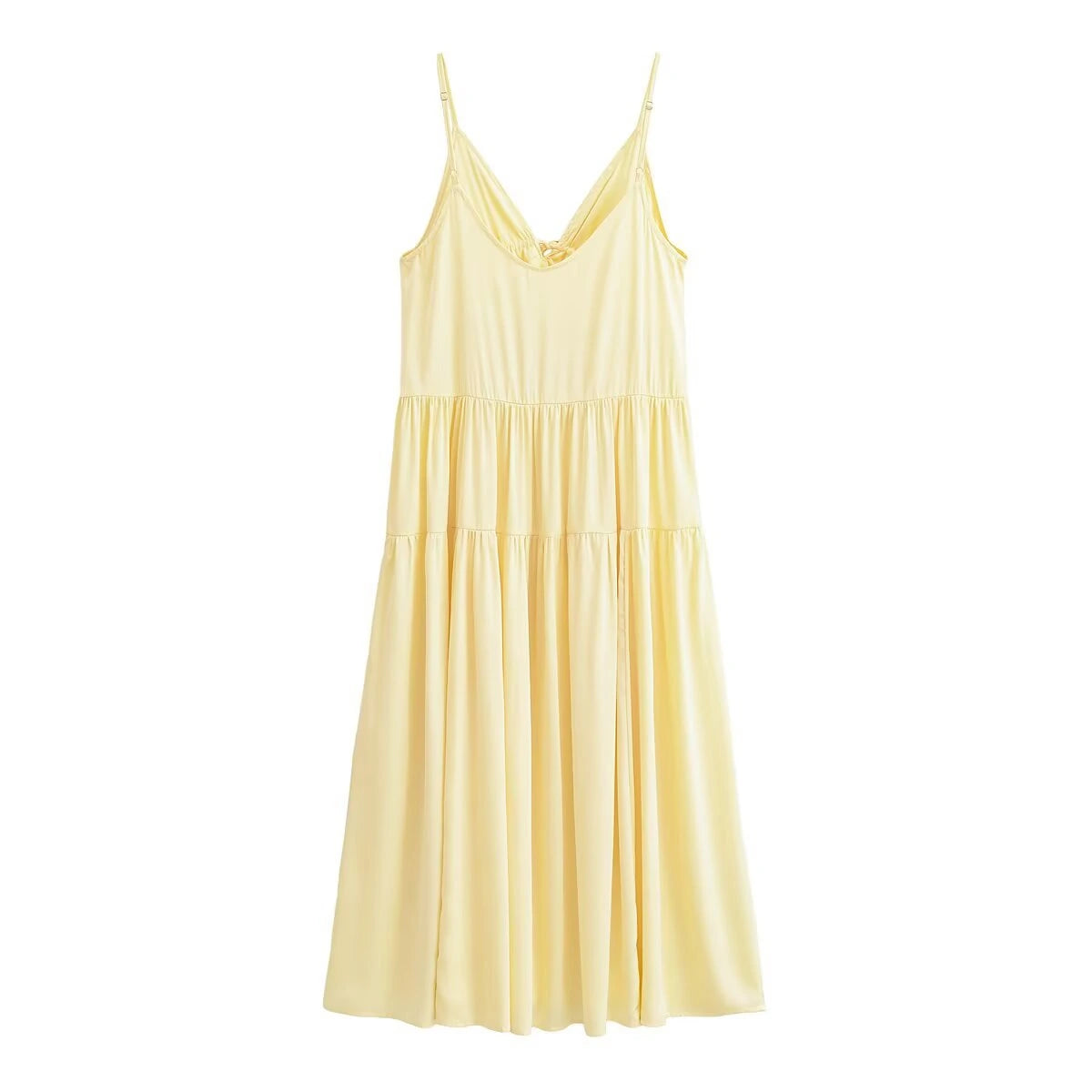 Summer hot girl pleated dress — variant_front