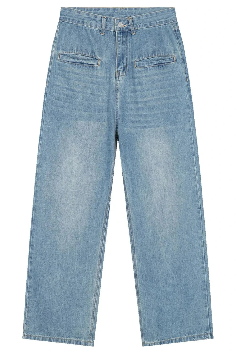 Front Pockets Baggy Jeans — variant_front