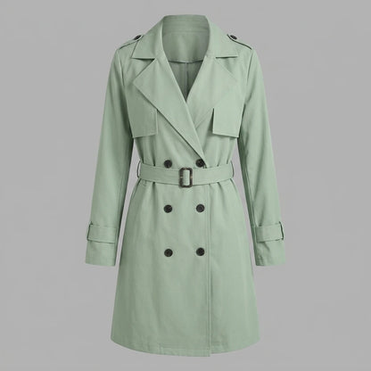 Women's lightweight trench coat — variant_front