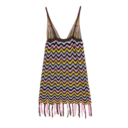 Women's Knitted Mini Dress — variant_front
