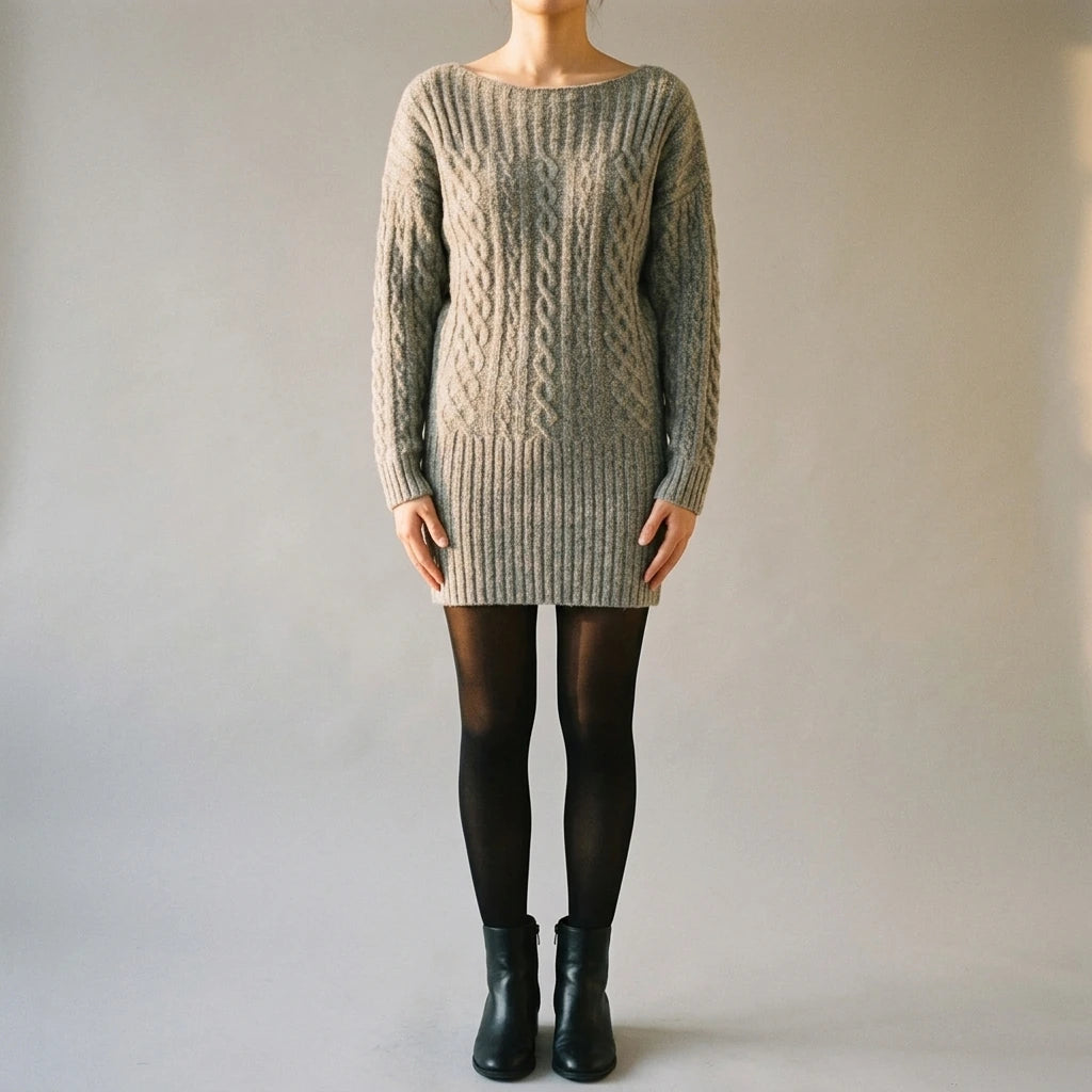 Sweater Short Dress Women's Dress — lifestyle