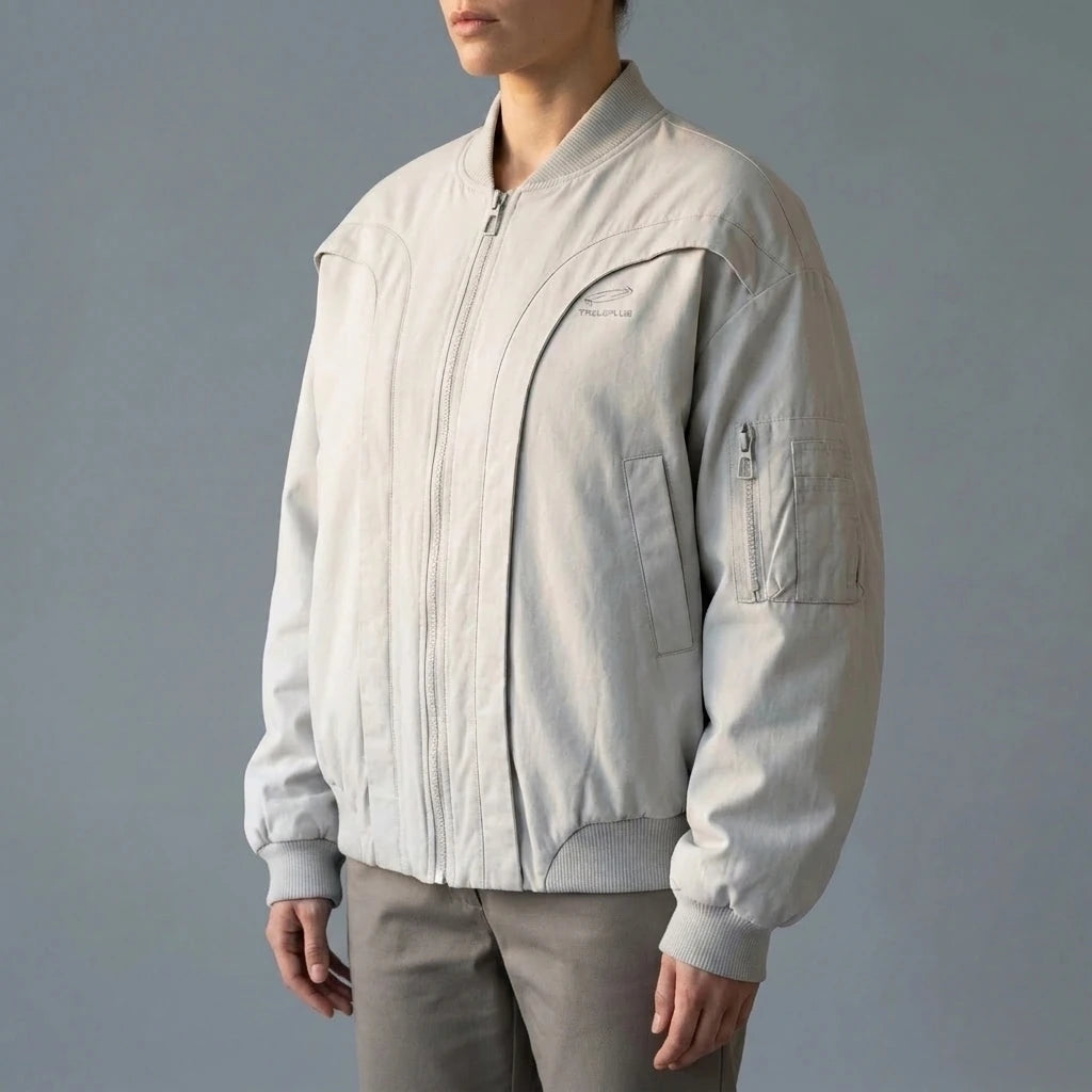 cotton coat — lifestyle