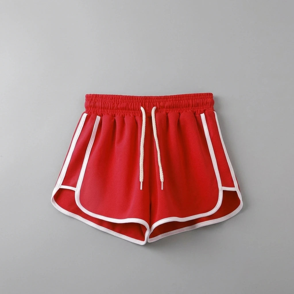 2026 Summer New Women Outdoor Sports and Fitness Shorts Korean Edition Sexy High Waist Yoga Casual Wide Leg Home Sleepers — variant_front