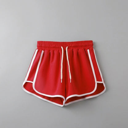 2026 Summer New Women Outdoor Sports and Fitness Shorts Korean Edition Sexy High Waist Yoga Casual Wide Leg Home Sleepers — variant_front