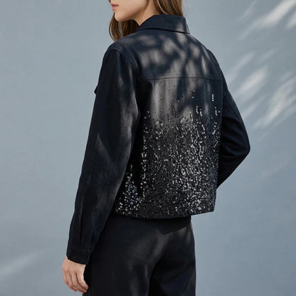 Zipper jacket baseball jacket — lifestyle