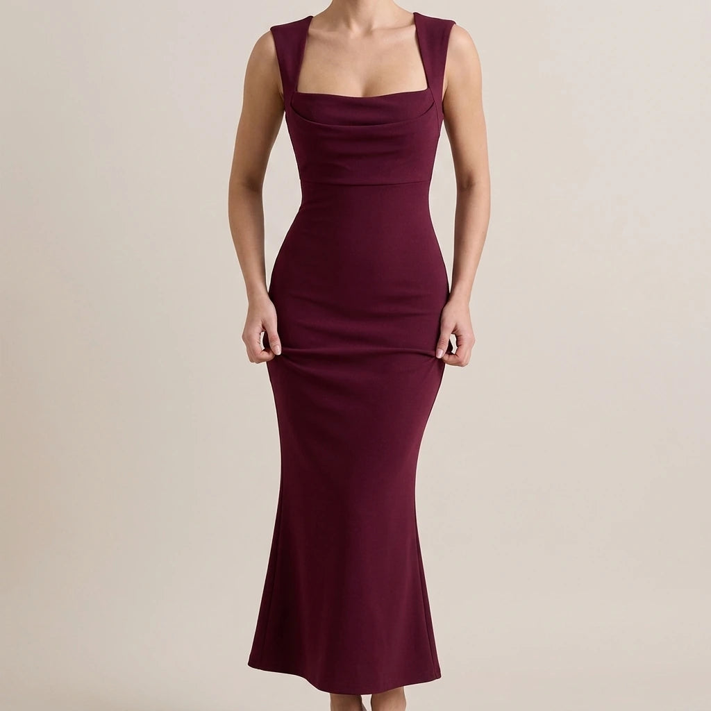 Strap slim fit spring/summer sexy fishtail dress — lifestyle