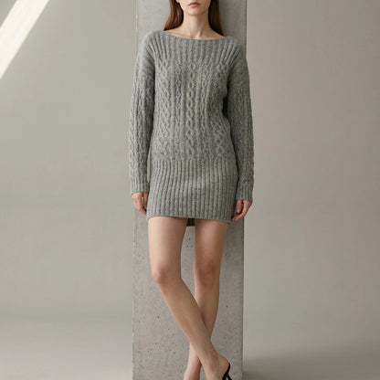 Sweater Short Dress Women's Dress — lifestyle