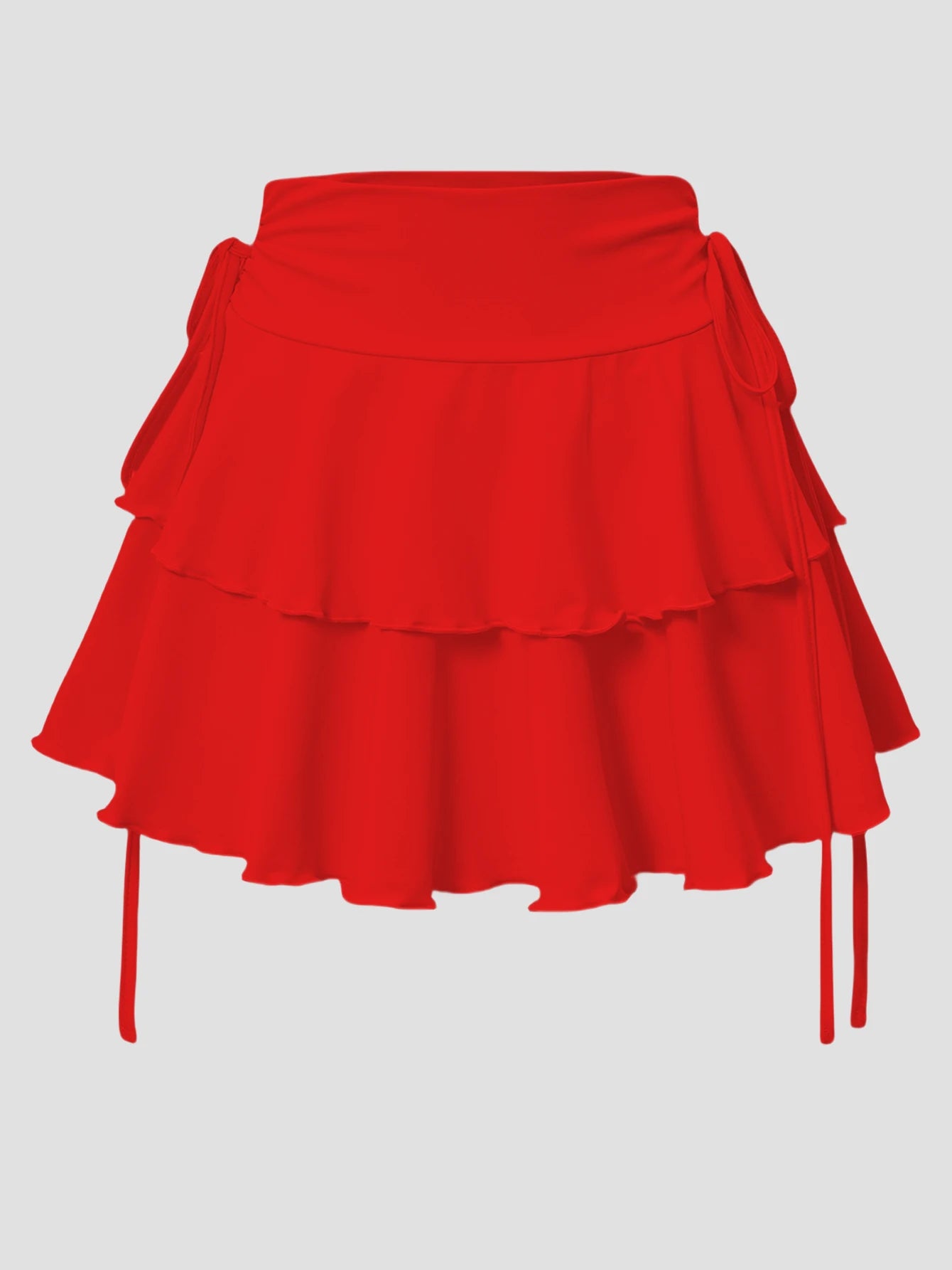 Women's High Waist Knit Mini Skirt, Elastic Waist, Slim Fit, Versatile Casual Summer Fashion, Solid Color Bottoms, Black, Sky Blue, Gray, Pink, Purple, Red, White