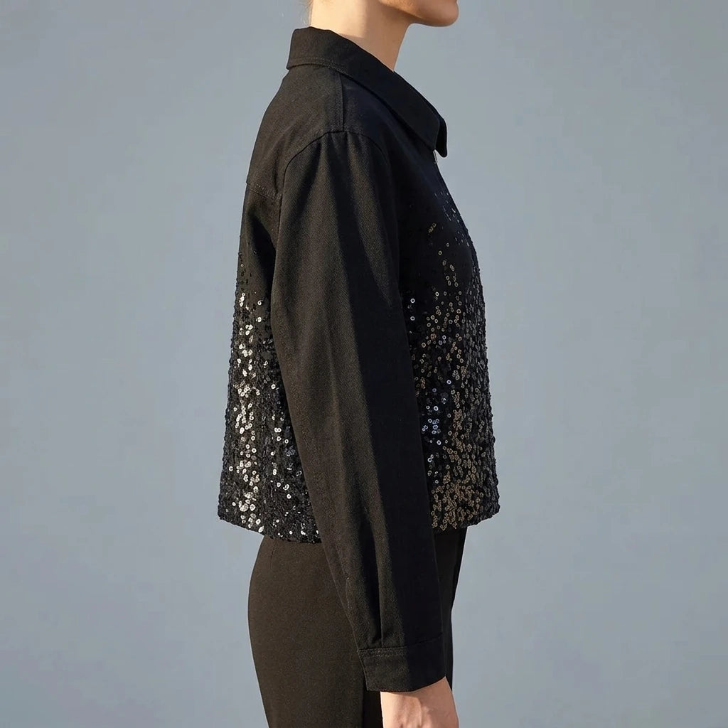 Zipper jacket baseball jacket — lifestyle