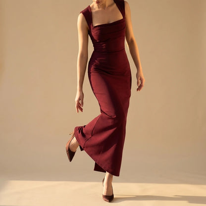 Strap slim fit spring/summer sexy fishtail dress — lifestyle