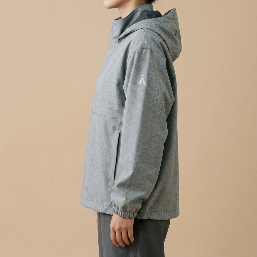 Outdoor Mountain Waterproof Softshell Loose Jacket — lifestyle