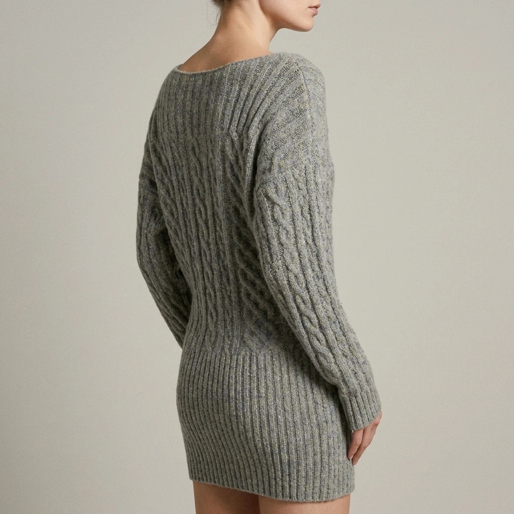 Sweater Short Dress Women's Dress — lifestyle