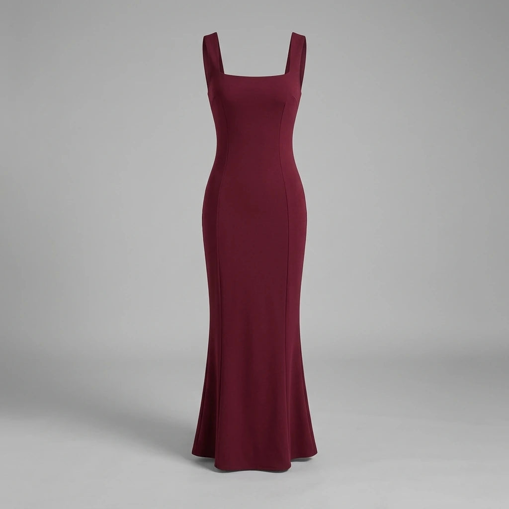 Strap slim fit spring/summer sexy fishtail dress — variant_front