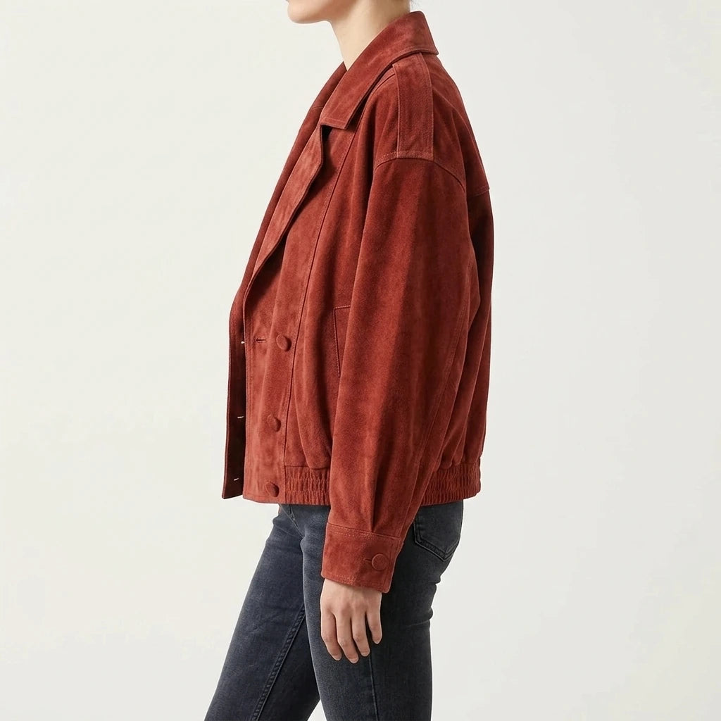 Imitation leather jacket jacket — lifestyle_lead