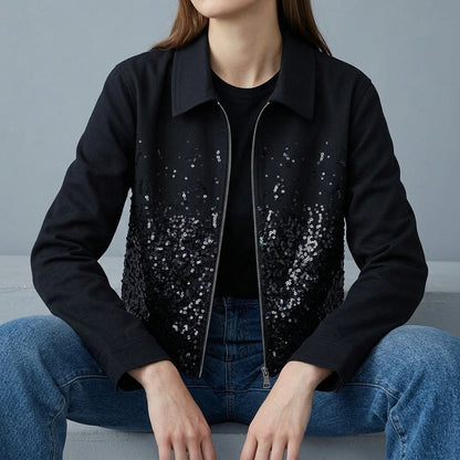 Zipper jacket baseball jacket — lifestyle_lead