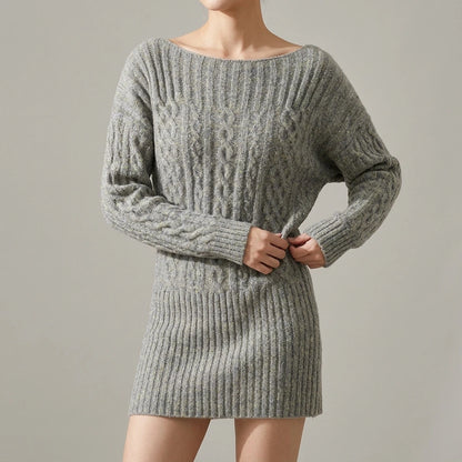 Sweater Short Dress Women's Dress — lifestyle