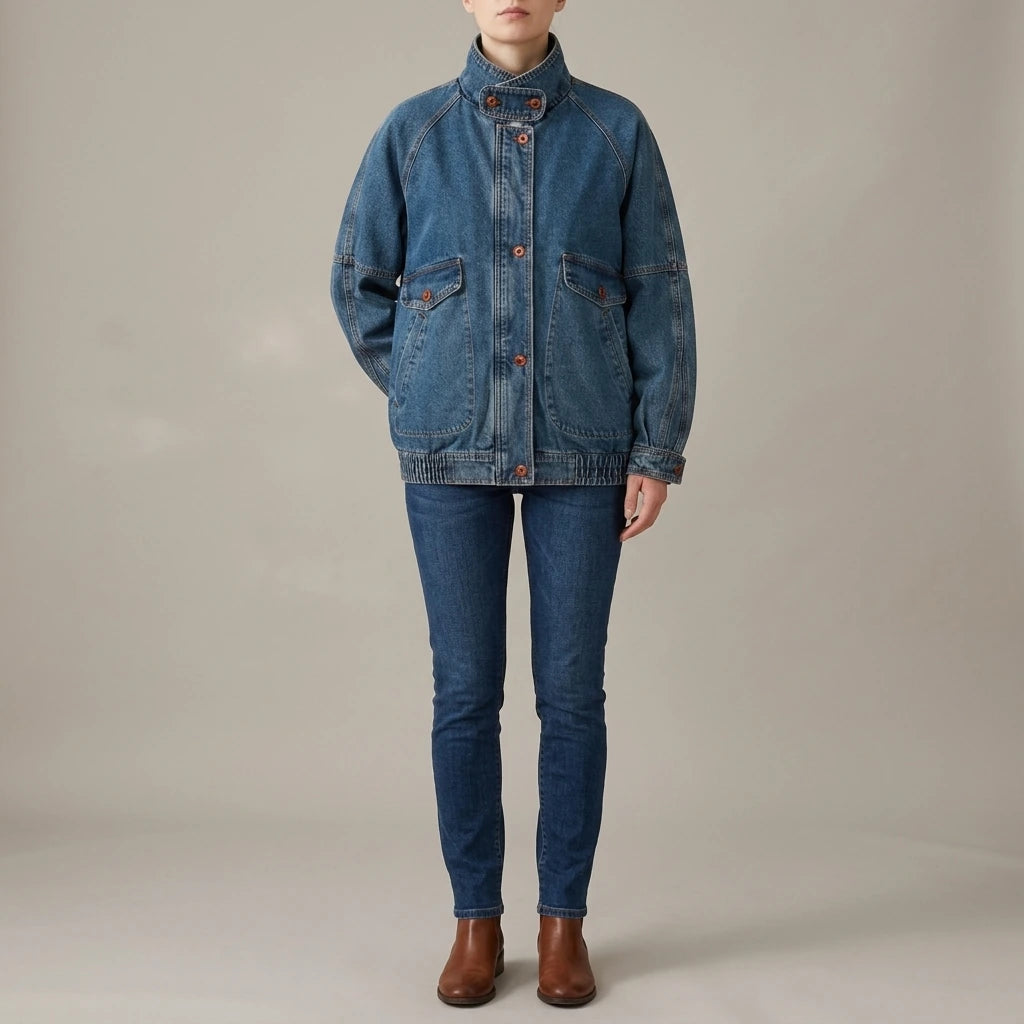 denim jacket — lifestyle