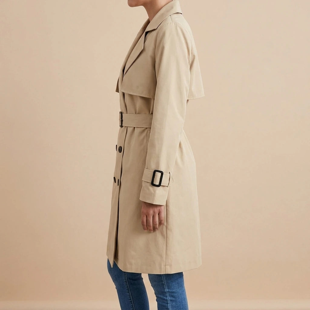 Women's lightweight trench coat — lifestyle_lead
