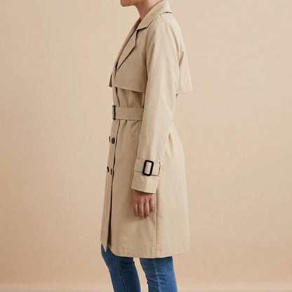 Women's lightweight trench coat — lifestyle_lead