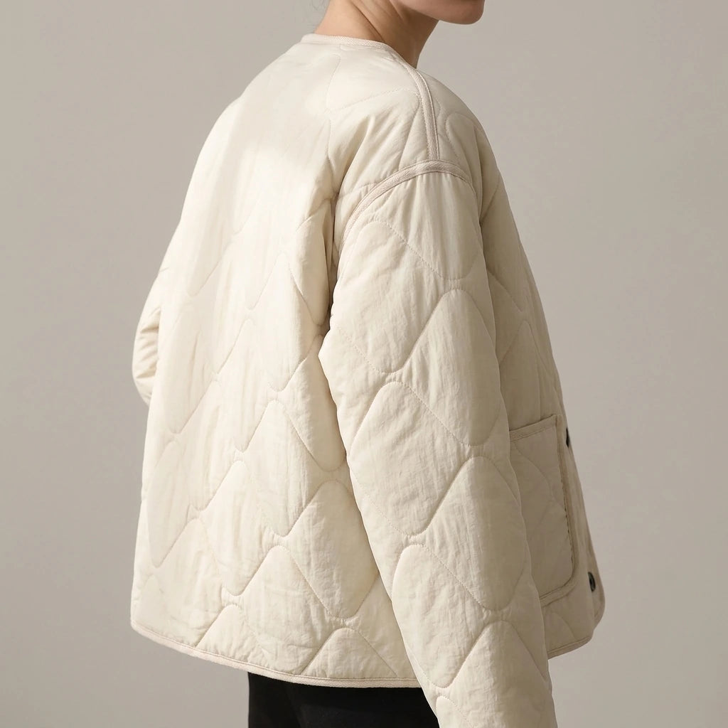 quilted jacket — lifestyle