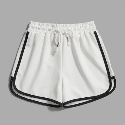 2026 Summer New Women Outdoor Sports and Fitness Shorts Korean Edition Sexy High Waist Yoga Casual Wide Leg Home Sleepers — variant_front