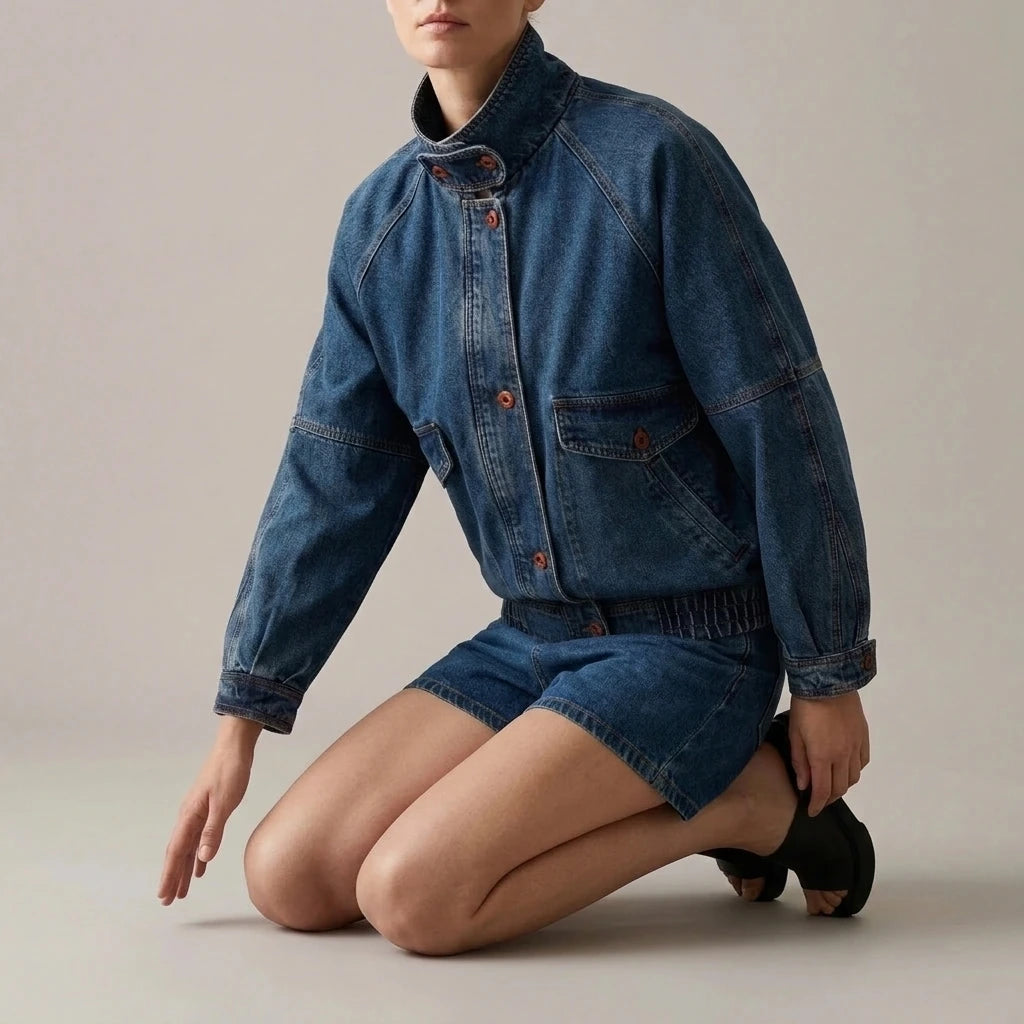 denim jacket — lifestyle